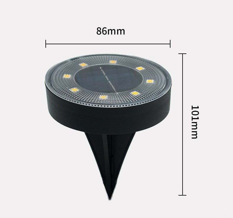 Lampe Solaire de Jardin pour Extérieur avec Détecteur