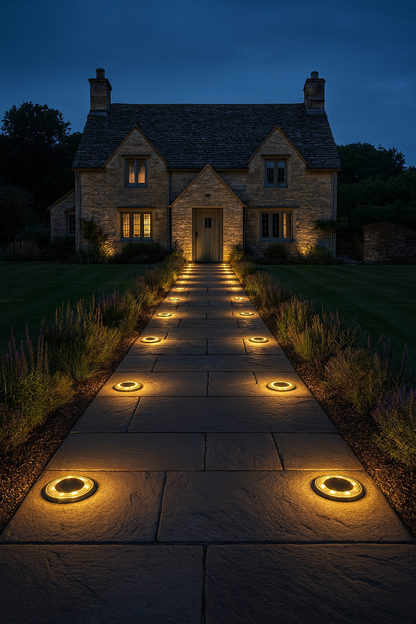 Lampe Solaire de Jardin pour Extérieur avec Détecteur