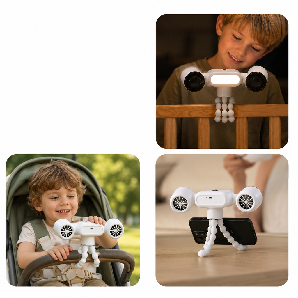 Ventilateur portable poussette