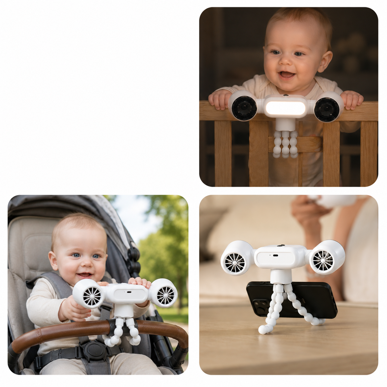 Ventilateur portable poussette